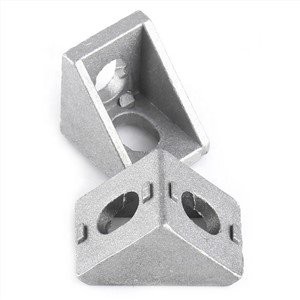 Suports de cantonada d'extrusió d'alumini